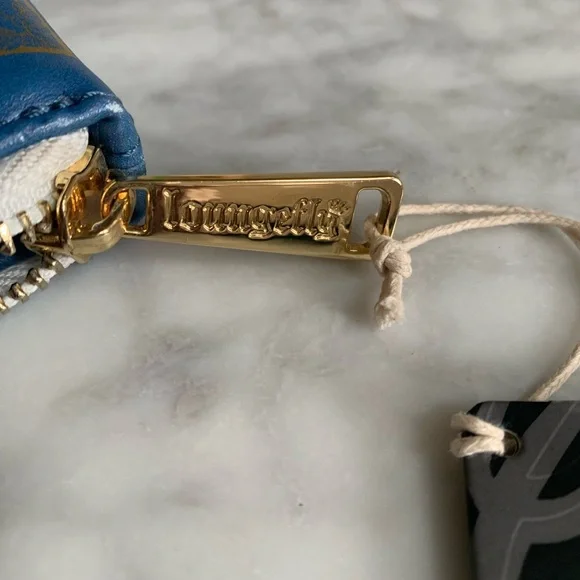 Loungefly Disney Blue Wallet with Gold Accents - Picture 5 of 7